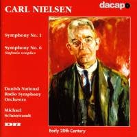 Nielsen Carl - Symphony 1 & 6 i gruppen Externt_Lager / Naxoslager hos Bengans Skivbutik AB (2008840)