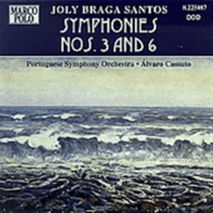 Braga-Santos Joly - Symphony 3 6 i gruppen Externt_Lager / Naxoslager hos Bengans Skivbutik AB (2008883)
