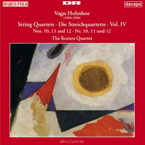 Holmboe Vagn - String Quartet Vol 4 i gruppen Externt_Lager / Naxoslager hos Bengans Skivbutik AB (2008892)