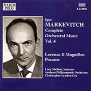Markevitch Igor - Complete Orchestral Music Vol i gruppen CD / Klassiskt hos Bengans Skivbutik AB (2008905)