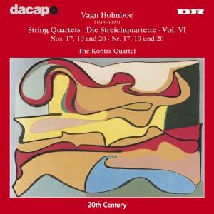 Holmboe Vagn - String Quartet Vol 6 i gruppen Externt_Lager / Naxoslager hos Bengans Skivbutik AB (2008911)