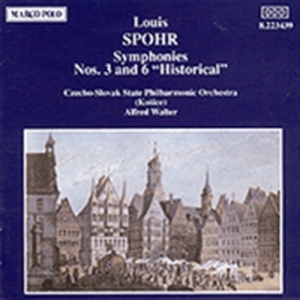 Spohr Louis - Symphonies Nos. 3 & 6 i gruppen CD / Klassiskt hos Bengans Skivbutik AB (2008913)