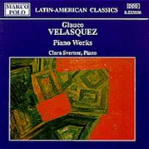 Velasquez Jaci - Piano Works i gruppen CD / Klassiskt hos Bengans Skivbutik AB (2008921)