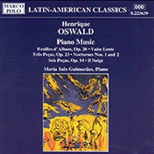 Oswald Henrique - Piano Music i gruppen CD / Klassiskt hos Bengans Skivbutik AB (2009023)