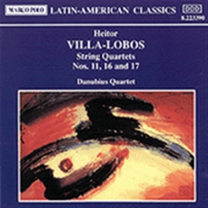Villa Lobos Heitor - String Quartet 11 16 17 i gruppen CD / Klassiskt hos Bengans Skivbutik AB (2009061)