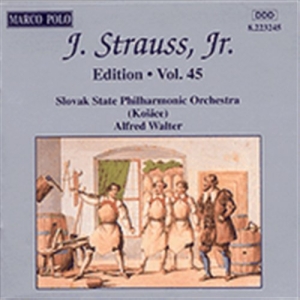 Strauss Ii Johann - Edition Vol. 45 i gruppen CD / Klassiskt hos Bengans Skivbutik AB (2009075)