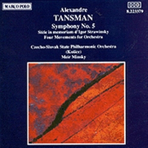 Tansman Alexandre - Symphony 5/Orc Music i gruppen CD / Klassiskt hos Bengans Skivbutik AB (2009099)