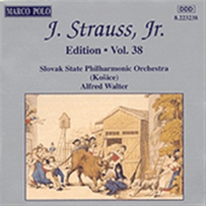 Strauss Ii Johann - Edition Vol. 38 i gruppen CD / Klassiskt hos Bengans Skivbutik AB (2009101)
