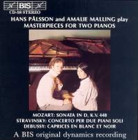 Various - Masterpieces For 2 Piano i gruppen Externt_Lager / Naxoslager hos Bengans Skivbutik AB (2009122)