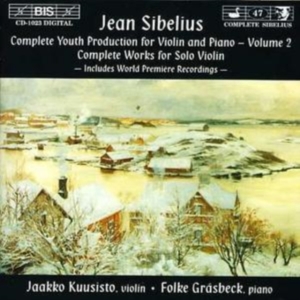 Sibelius Jean - Youth Production Vol1 i gruppen Externt_Lager / Naxoslager hos Bengans Skivbutik AB (2009144)