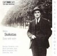 Skalkottas Nikos - Duos With Violin i gruppen Externt_Lager / Naxoslager hos Bengans Skivbutik AB (2009197)