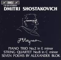 Shostakovich Dmitry - Piano Trio, String Quartet/Blo i gruppen Externt_Lager / Naxoslager hos Bengans Skivbutik AB (2009289)