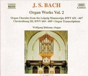 Bach Johann Sebastian - Orgelverk Vol 2 i gruppen CD / Klassiskt hos Bengans Skivbutik AB (2009317)