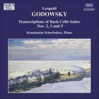 Godowsky - Piano Transcr Of Bach Cello Su i gruppen Externt_Lager / Naxoslager hos Bengans Skivbutik AB (2009340)