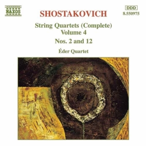 Shostakovich Dmitry - String Quartets 2 & 12 i gruppen Externt_Lager / Naxoslager hos Bengans Skivbutik AB (2009349)