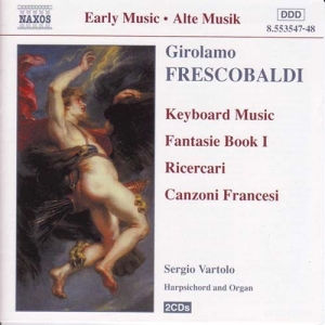 Frescobaldi Girolamo - Keyboard Music i gruppen Externt_Lager / Naxoslager hos Bengans Skivbutik AB (2009376)