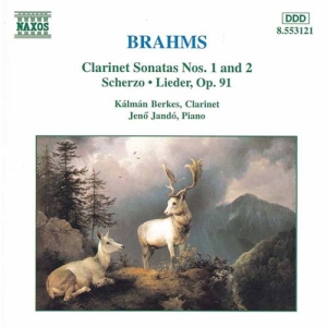 Brahms Johannes - Sonatas For Clarinet & Piano i gruppen Externt_Lager / Naxoslager hos Bengans Skivbutik AB (2009387)