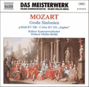Mozart Wolfgang Amadeus - Grosse Sinf i gruppen Externt_Lager / Naxoslager hos Bengans Skivbutik AB (2009389)