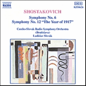 Shostakovich Dmitry - Symphonies 6 & 12 i gruppen Externt_Lager / Naxoslager hos Bengans Skivbutik AB (2009391)