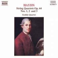 Haydn Joseph - String Quartets Op 64 1-3 i gruppen Externt_Lager / Naxoslager hos Bengans Skivbutik AB (2009411)