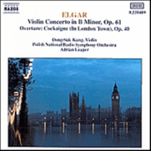 Elgar Edward - Violin Concerto i gruppen Externt_Lager / Naxoslager hos Bengans Skivbutik AB (2009430)