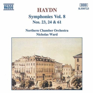 Haydn Joseph - Symphonies Nos 23, 24 & 61 i gruppen Externt_Lager / Naxoslager hos Bengans Skivbutik AB (2009445)