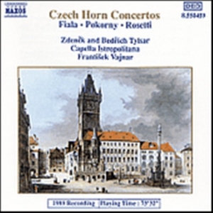 Various - Czech Horn Concertos i gruppen Externt_Lager / Naxoslager hos Bengans Skivbutik AB (2009446)