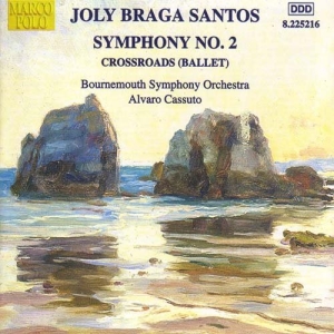 Braga-Santos Joly - Symphony 2 /Crossroads i gruppen Externt_Lager / Naxoslager hos Bengans Skivbutik AB (2009464)