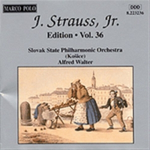 Strauss Ii Johann - Edition Vol. 36 i gruppen CD / Klassiskt hos Bengans Skivbutik AB (2009533)