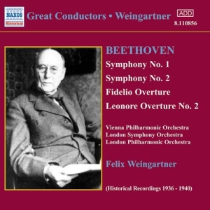 Beethoven Ludwig Van - Symphonies 1 & 2 i gruppen Externt_Lager / Naxoslager hos Bengans Skivbutik AB (2009552)
