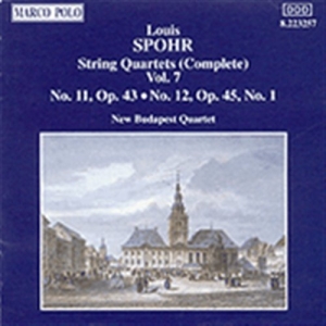 Spohr Louis - String Quartet Op43/Op45 1 i gruppen CD / Klassiskt hos Bengans Skivbutik AB (2009555)