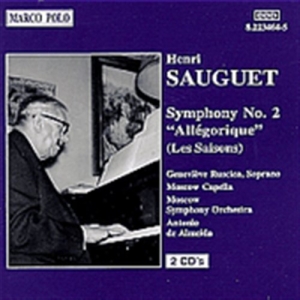 Sauget Henri - Symphony 2 i gruppen CD / Klassiskt hos Bengans Skivbutik AB (2009559)