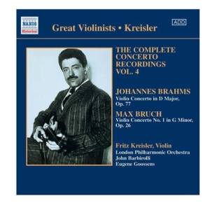 Bruch/Brahms - Violin Concertos i gruppen Externt_Lager / Naxoslager hos Bengans Skivbutik AB (2009577)