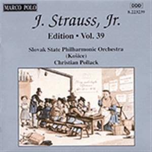 Strauss Ii Johann - Edition Vol. 39 i gruppen CD / Klassiskt hos Bengans Skivbutik AB (2009587)