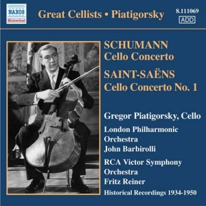 Schumann/Saint-Saens - Cello Concertos i gruppen Externt_Lager / Naxoslager hos Bengans Skivbutik AB (2009597)