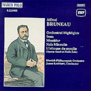 Bruneau Alfred - Orchestral Works i gruppen CD / Klassiskt hos Bengans Skivbutik AB (2009605)