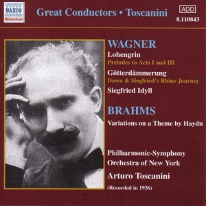 Wagner/Brahms - Lohengrin Hl i gruppen Externt_Lager / Naxoslager hos Bengans Skivbutik AB (2009622)