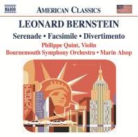 Bernstein - Serenade/Facsimile/Divertiment i gruppen Externt_Lager / Naxoslager hos Bengans Skivbutik AB (2009702)