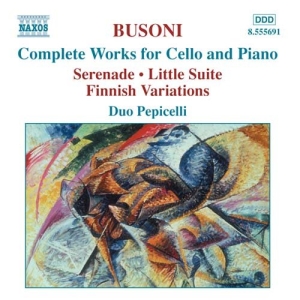 Busoni Ferrucio - Complete Works For Cello & Pia i gruppen Externt_Lager / Naxoslager hos Bengans Skivbutik AB (2009718)