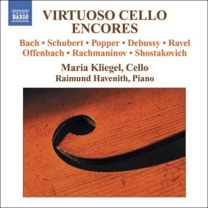 Various - Virtuoso Cello Encores i gruppen Externt_Lager / Naxoslager hos Bengans Skivbutik AB (2009739)