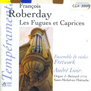 Roberday Francois - Fugues Et Caprices i gruppen Externt_Lager / Naxoslager hos Bengans Skivbutik AB (2009839)