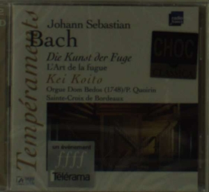 Bach Johann Sebastian - Kunst Der Fuge i gruppen Externt_Lager / Naxoslager hos Bengans Skivbutik AB (2009900)