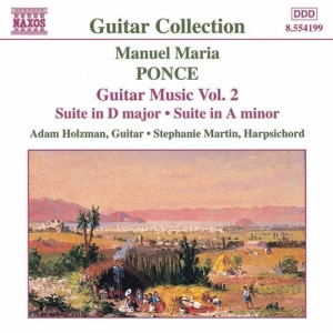 Ponce Manuel - Guitar Music Vol 2 i gruppen Externt_Lager / Naxoslager hos Bengans Skivbutik AB (2009973)