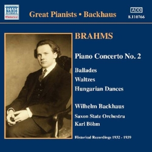 Brahms Johannes - Piano Concerto No 2 i gruppen Externt_Lager / Naxoslager hos Bengans Skivbutik AB (2009977)