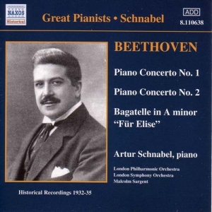 Beethoven Ludwig Van - Piano Concertos 1 & 2 i gruppen Externt_Lager / Naxoslager hos Bengans Skivbutik AB (2009981)