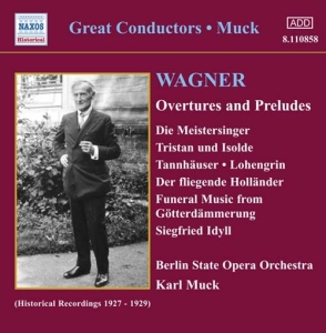 Wagner Richard - Overtures & Preludes i gruppen Externt_Lager / Naxoslager hos Bengans Skivbutik AB (2009991)