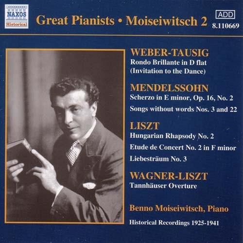 Various - Moiseiwitsch 2 i gruppen CD / Klassiskt hos Bengans Skivbutik AB (2009992)