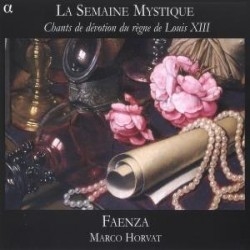 La Semaine Mystique - Devotional Songs From The Reig i gruppen CD / Klassiskt hos Bengans Skivbutik AB (2010132)