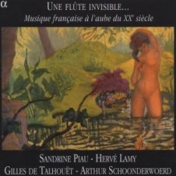 Various - Une Flute Invisible i gruppen CD / Klassiskt hos Bengans Skivbutik AB (2010141)