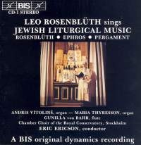Rosenbluth Leo - Jewish Liturgical Music i gruppen Externt_Lager / Naxoslager hos Bengans Skivbutik AB (2010164)